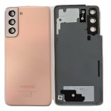 Galinis dangtelis Samsung G991 S21 rožinis (phantom pink) (O)
